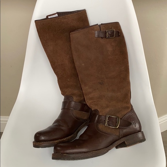Leather Frye Riding Boots - Picture 4 of 13